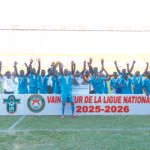 <p><strong>Ligue nationale 2025-2026 : Wombeye AC de Maradi triomphe contre Ni’ima FC de Diffa</strong></p>
<p>Wombeye AC de Maradi a remporté la finale de la Ligue nationale 2025-2026, battant Ni’ima FC de Diffa.</p>